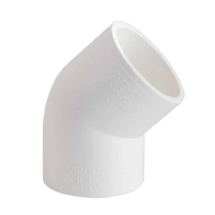 PVC Plain Elbow 45°